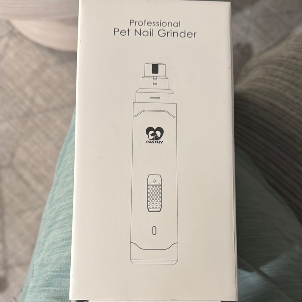 2-Speed Pet Nail Grinder with USB Charging